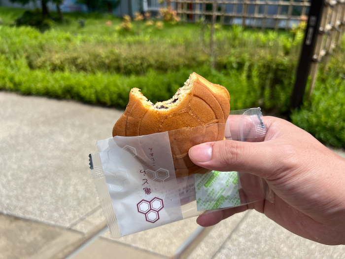 川越龜屋本店招牌龜果子特寫